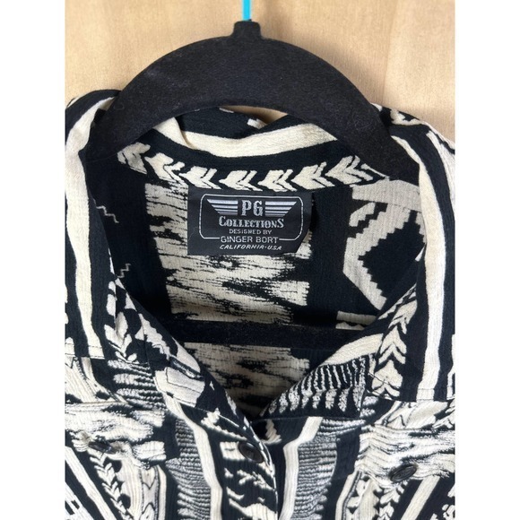 PG Collections Designed by Ginger Bort Jacket Womens Medium Vintage Cropped - Picture 4 of 8